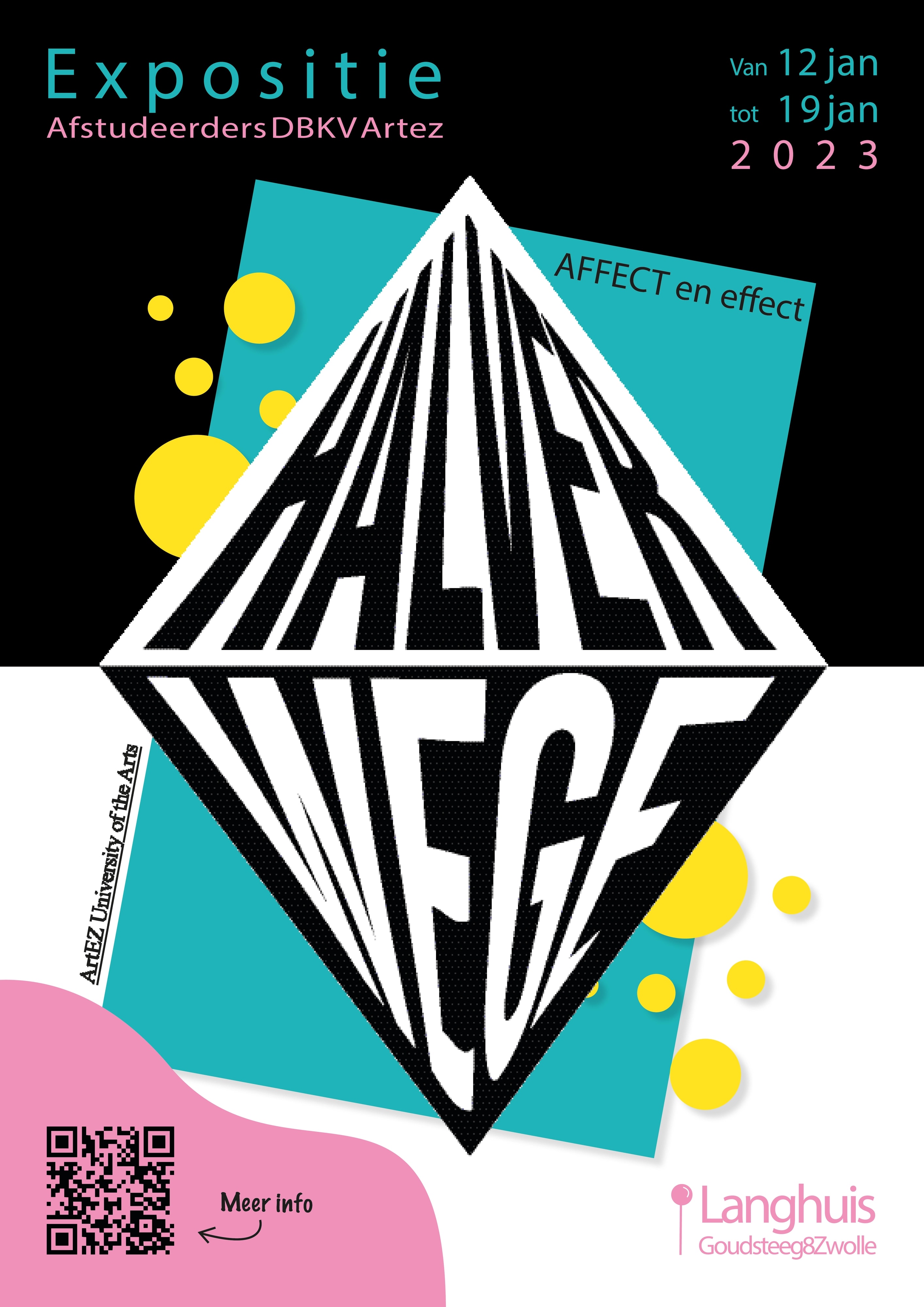 Poster expositie Halverwege 2023
